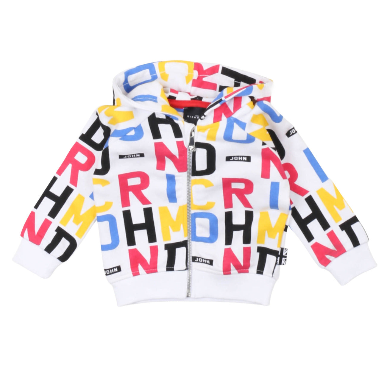 john richmond - FELPA ZIP GABBIS