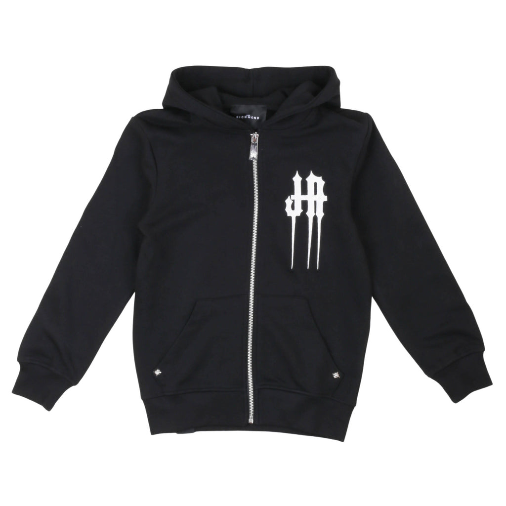 john richmond - FELPA ZIP GRACE