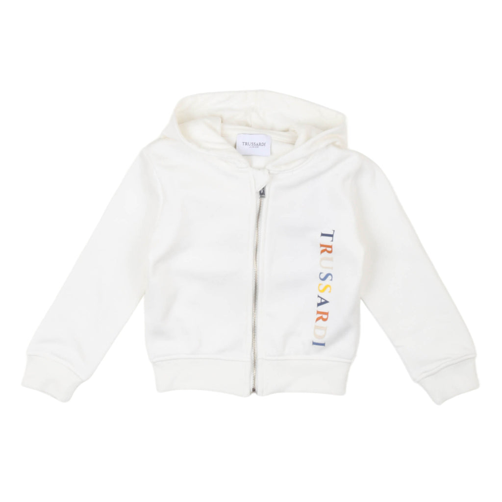 trussardi - FELPA CON ZIP FELOWI