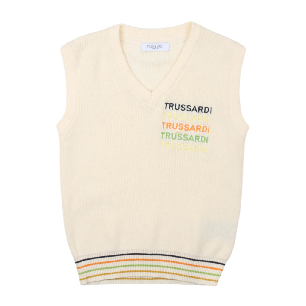 trussardi - GILET IN MAGLIA KULDIGA