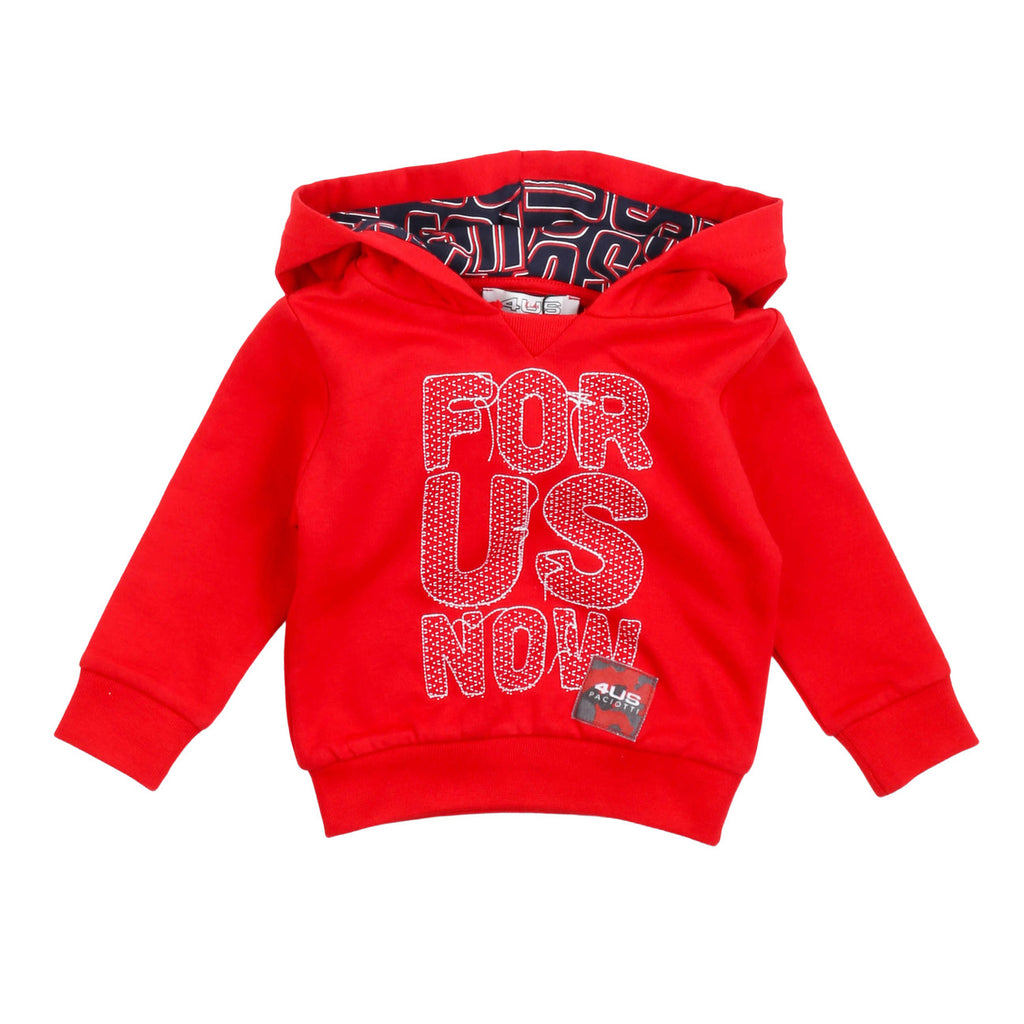 paciotti - FELPA CHIUSA CON CAPPUCCIO