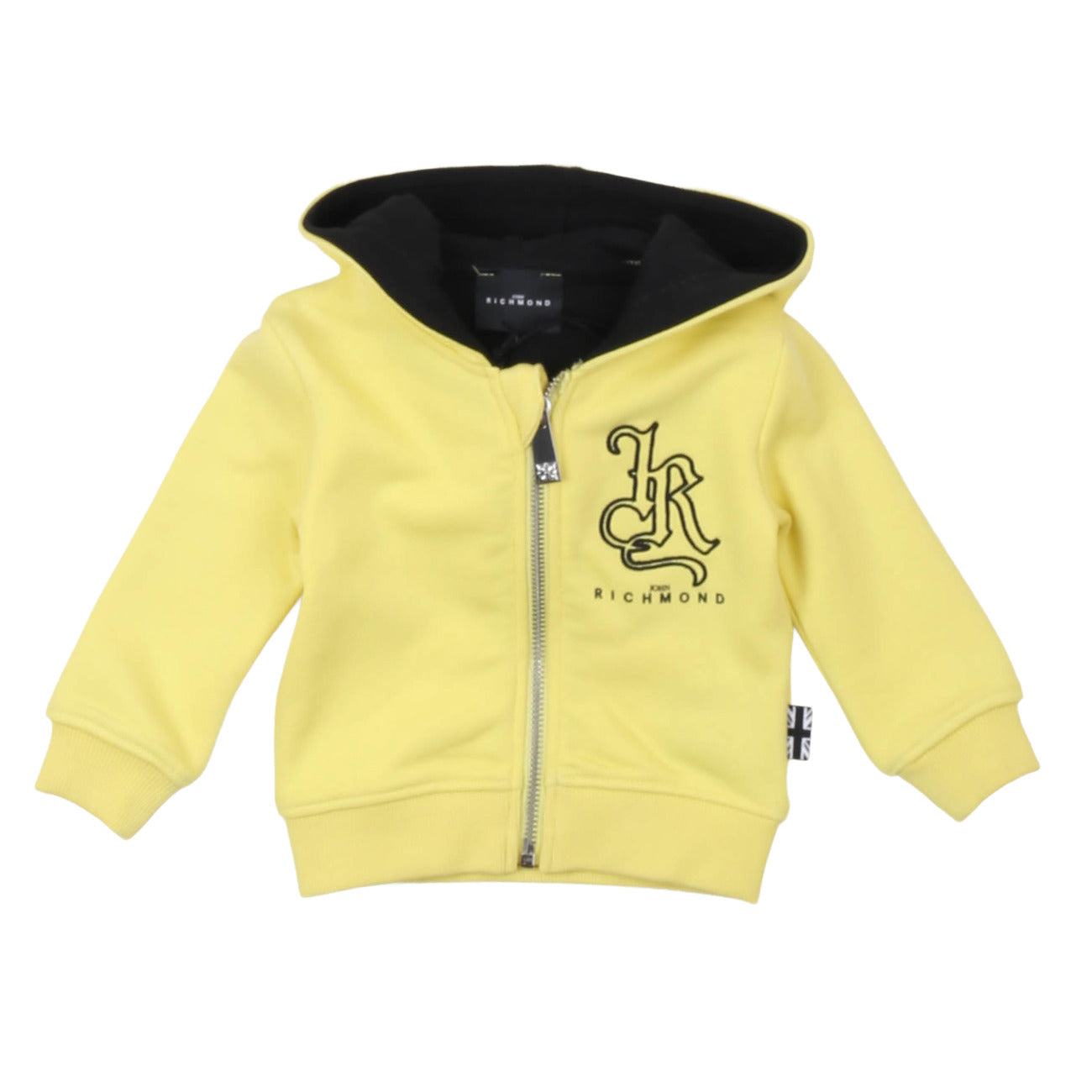 john richmond - FELPA CON ZIP LESINA