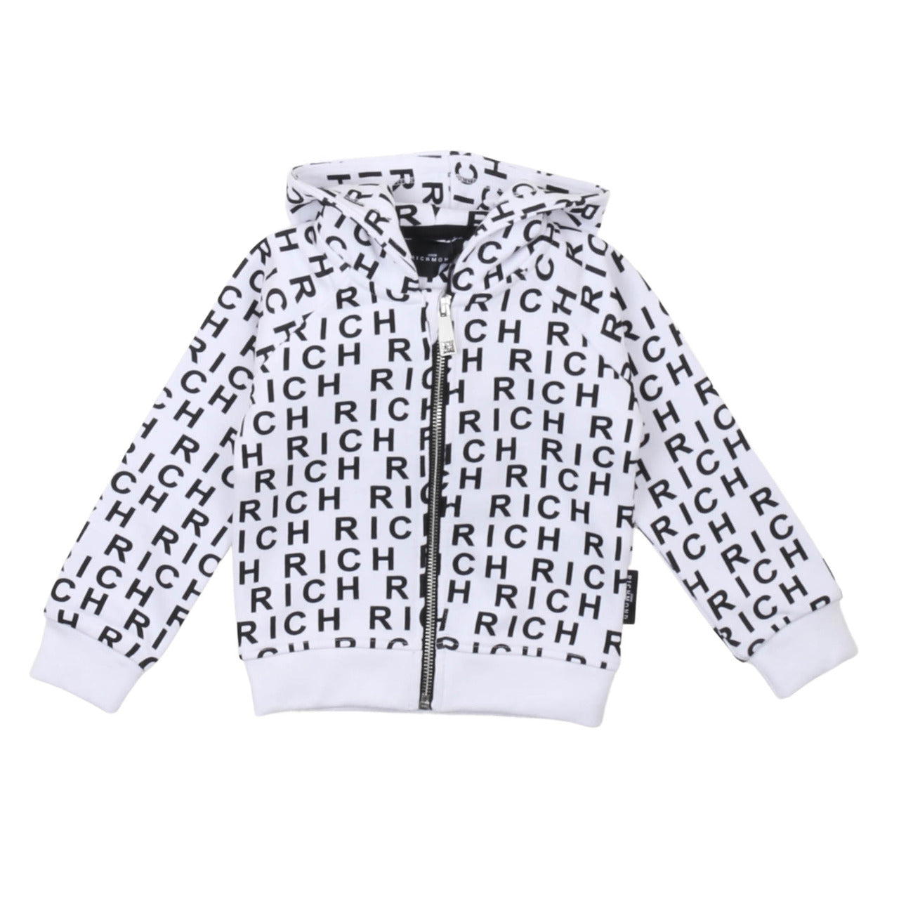 john richmond - FELPA CON ZIP FEDANI