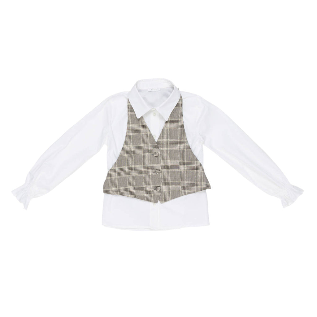 lulu by miss grant - CAMICIA + GILET GIRL
