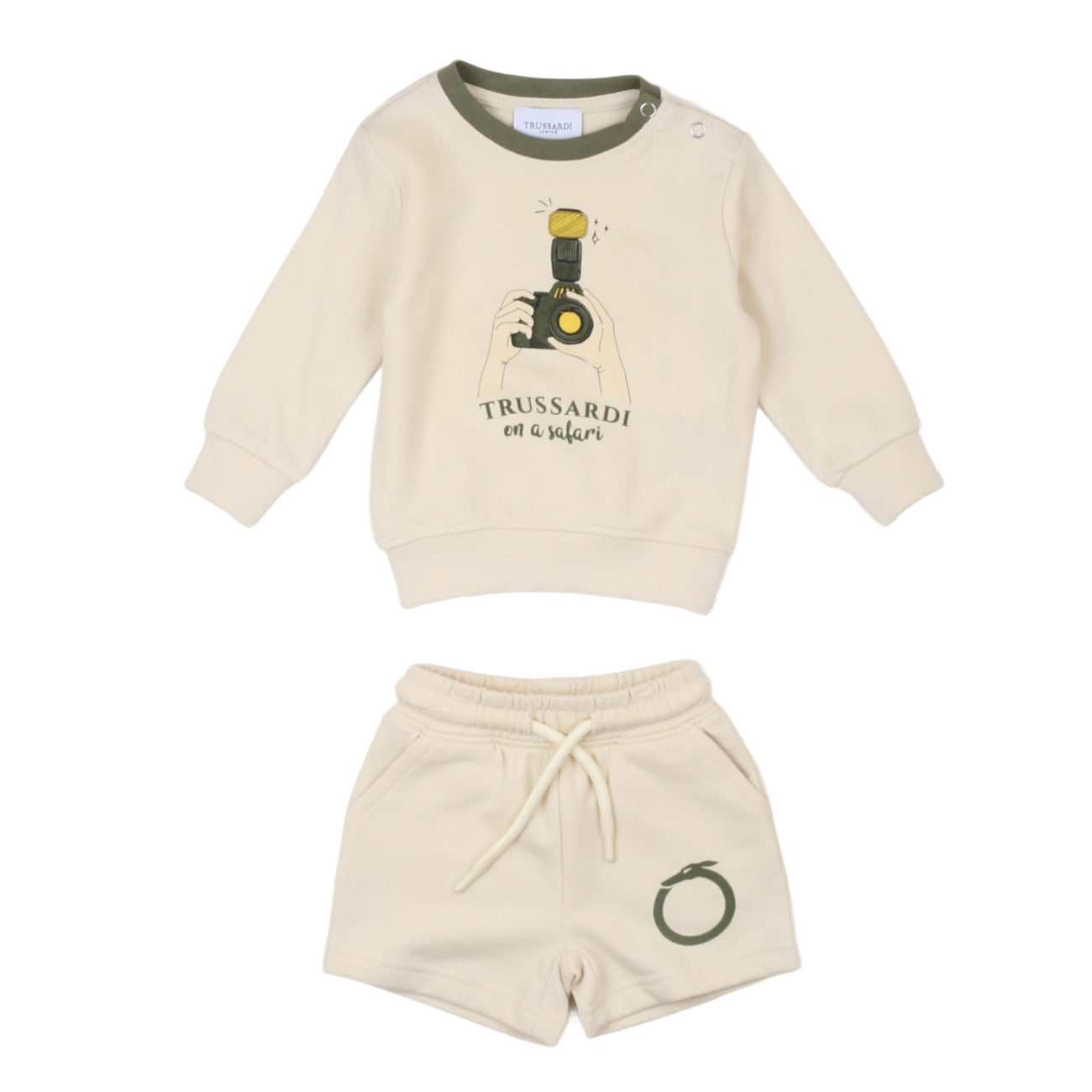 trussardi - Completo felpa bermuda JANNIO