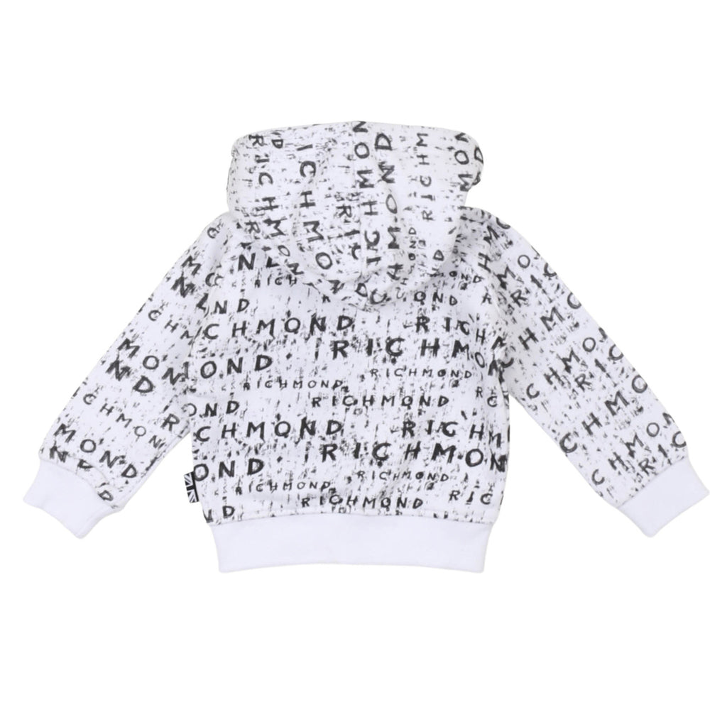 john richmond - FELPA ZIP GABBIS