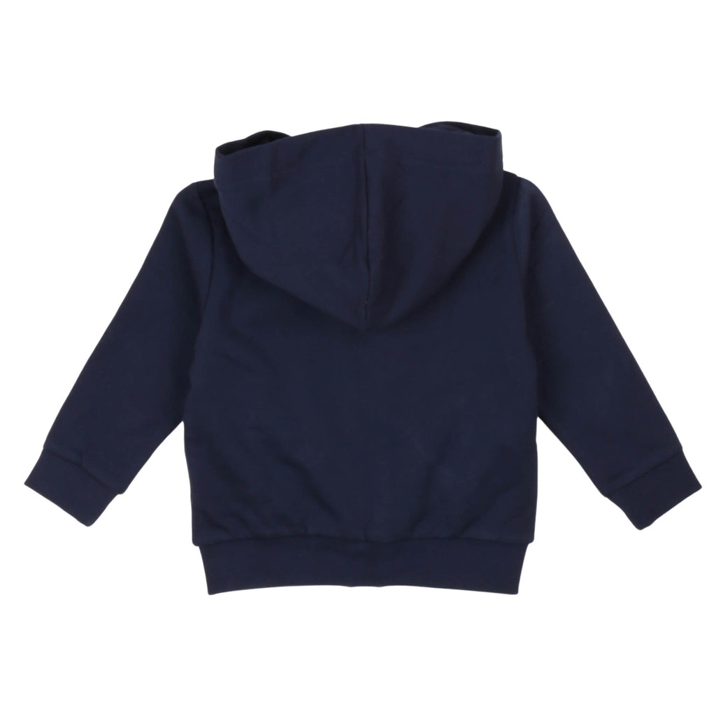 paciotti - FELPA CON ZIP E CAPPUCCIO