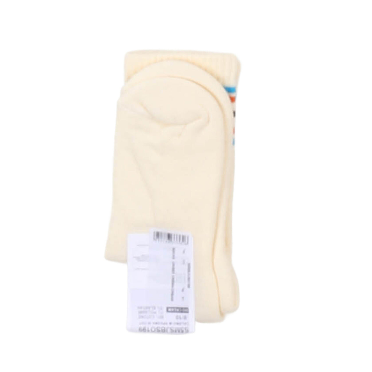 msgm - SOCKS  UNISEX CREMA/CREAM