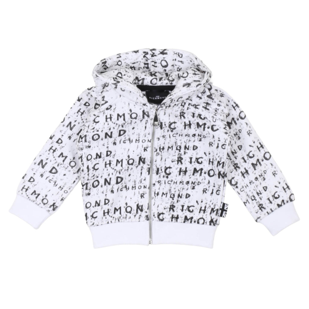 john richmond - FELPA ZIP GABBIS