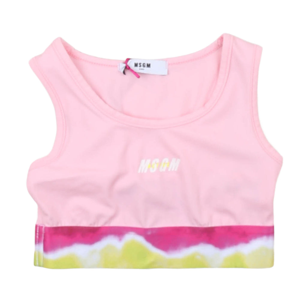 msgm - TOP LYCRA GIRL ROSA/PINK