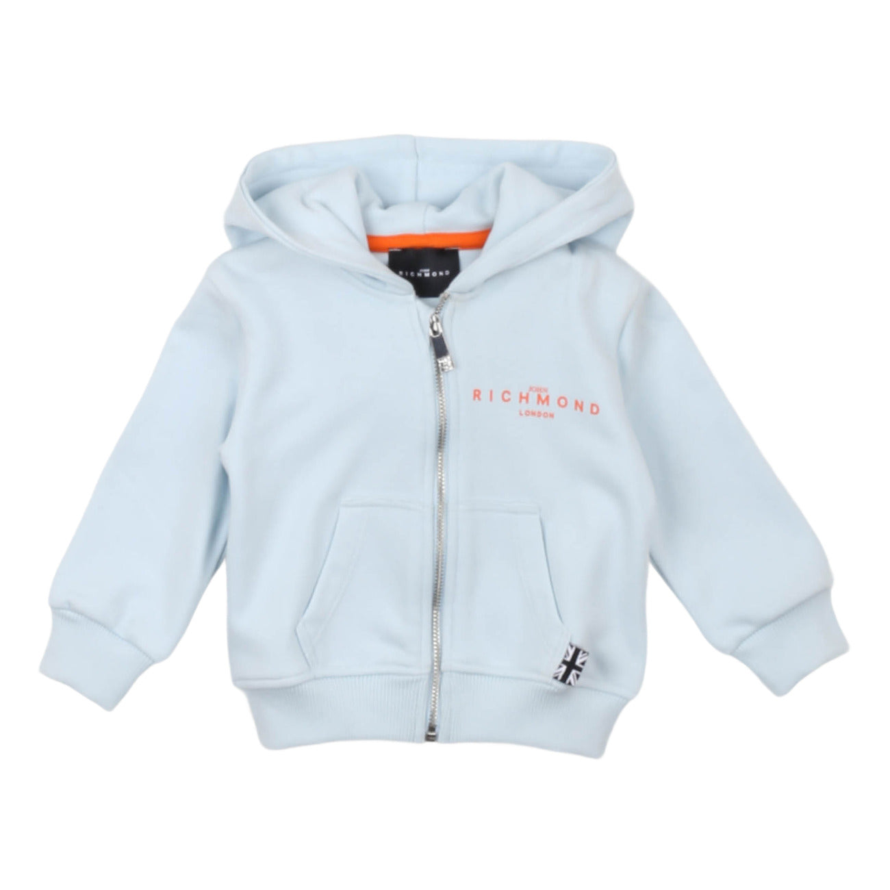 john richmond - FELPA CON ZIP LIPPER (ANN)