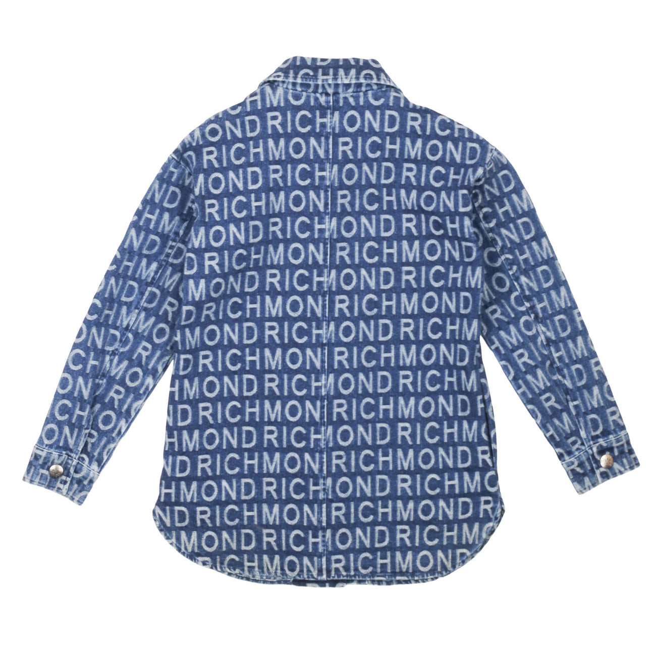 john richmond - CAMICIA IN DENIM POLIJE